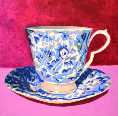 Teacup III by artist Barbara Cooledge